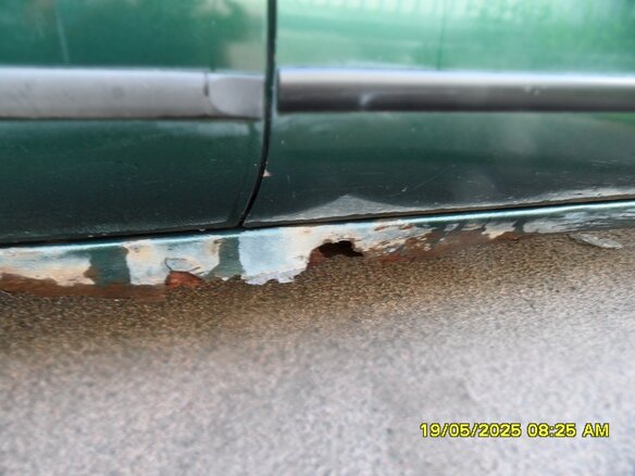 1997 Nissan Almera I (N15), зелёный - вид 8
