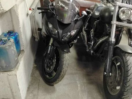 2009 Kawasaki ZX-6 Ninja, чёрный, 699000 рублей, вид 4