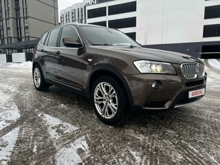 2012 BMW X3 20d xDrive II (F25), коричневый, 1956057 рублей, вид 1