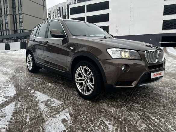 2012 BMW X3 20d xDrive II (F25), коричневый, 1918104 рублей