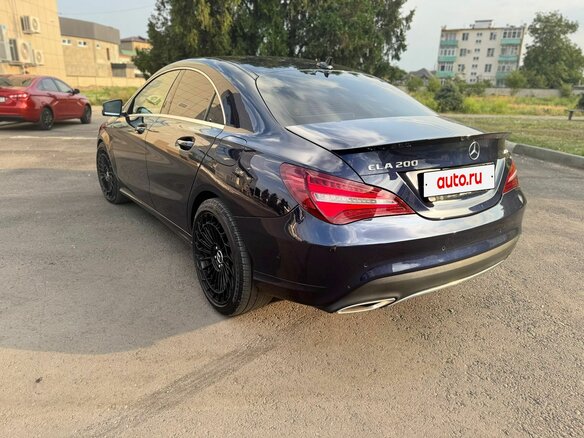 2017 Mercedes-Benz CLA 200 I (C117, X117) Рестайлинг, синий, 1800000 рублей - вид 16