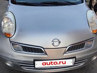 2008 Nissan Micra III (K12), серебристый, 500000 рублей, вид 1