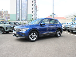 2021 Volkswagen Tiguan II Рестайлинг, синий, 2020000 рублей, вид 1