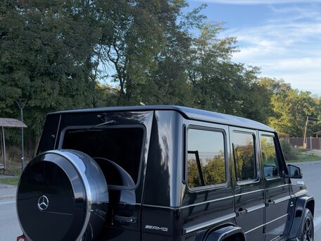 2014 Mercedes-Benz G-Класс AMG 63 AMG I (W463) Рестайлинг 2, чёрный, 8550000 рублей, вид 5