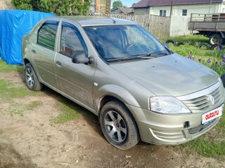 2012 Renault Logan I Рестайлинг, бежевый, 300000 рублей, вид 2