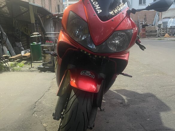 2002 Honda CBR 600F, красный, 400000 рублей - вид 8
