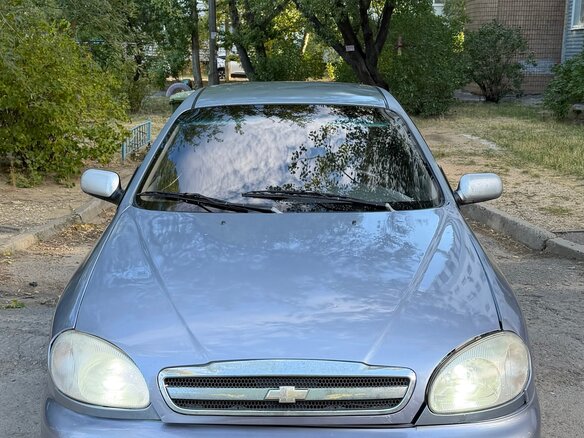 2009 Chevrolet Lanos I, серебристый, 140000 рублей