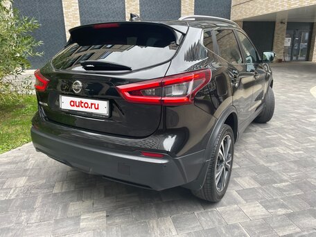 2019 Nissan Qashqai II Рестайлинг, чёрный, вид 2