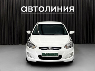 2011 Hyundai Solaris I, белый, 669000 рублей, вид 1