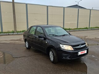 2018 Lada (ВАЗ) Granta I Рестайлинг, чёрный, 305000 рублей, вид 4
