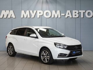 2020 Lada (ВАЗ) Vesta SW I, белый, 1200000 рублей, вид 1