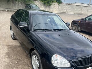2009 Lada (ВАЗ) Priora I, чёрный, 190000 рублей, вид 2