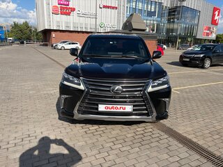2018 Lexus LX 570 III Рестайлинг 2, чёрный, 7500000 рублей, вид 3