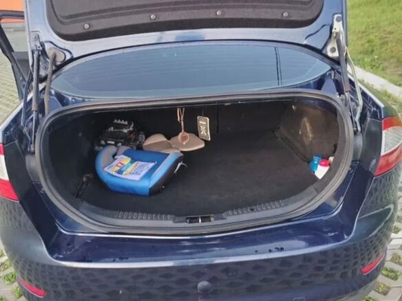 2008 Ford Mondeo IV, синий, 480000 рублей - вид 8