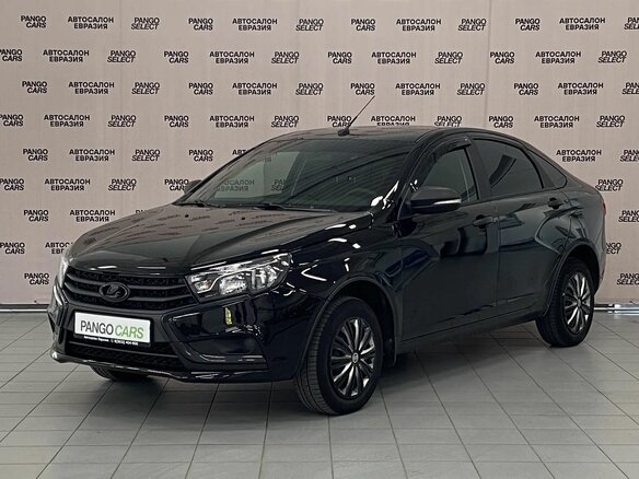 2021 Lada (ВАЗ) Vesta I, чёрный, 979000 рублей