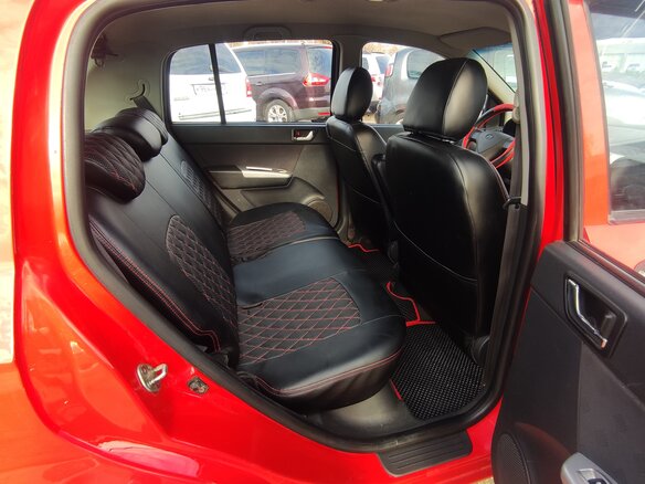 2008 Hyundai Getz I Рестайлинг, красный, 435000 рублей - вид 6