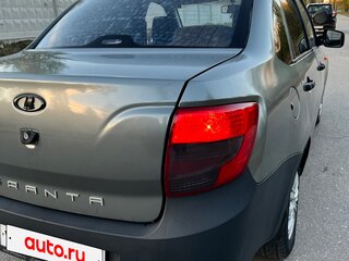 2013 Lada (ВАЗ) Granta I, серебристый, 300000 рублей, вид 4