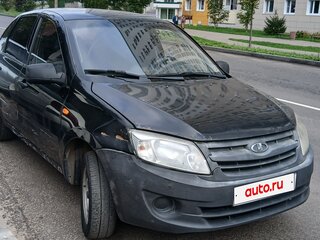 2012 Lada (ВАЗ) Granta I, чёрный, 170000 рублей, вид 2