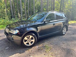 2007 BMW X3 30i I (E83) Рестайлинг, чёрный, 850000 рублей, вид 2