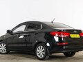 2016 Kia Rio III Рестайлинг, чёрный - вид 3