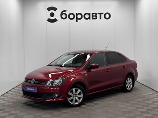 2011 Volkswagen Polo V, красный, 690000 рублей, вид 1