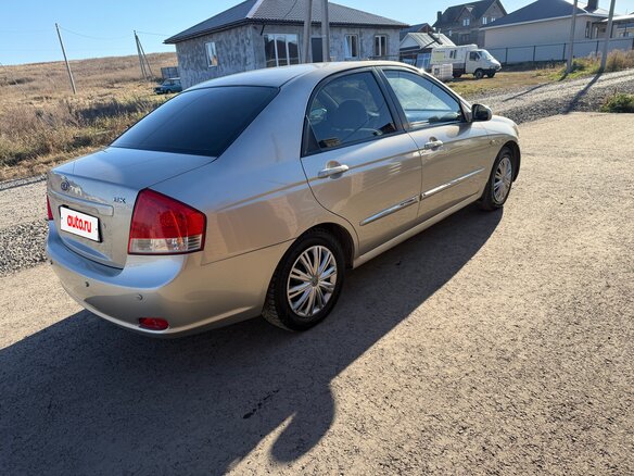 2007 Kia Cerato I, золотистый, 400000 рублей - вид 5