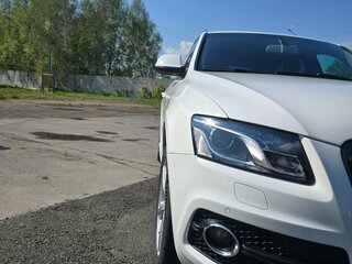 2012 Audi Q5 I (8R), белый, 1350000 рублей, вид 3