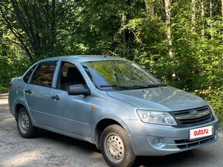 2012 Lada (ВАЗ) Granta I, голубой, 350000 рублей, вид 4