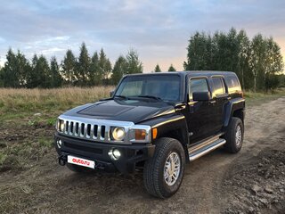 2008 Hummer H3, чёрный, 2200000 рублей, вид 1