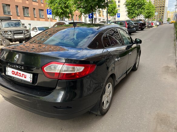 2012 Renault Fluence I, чёрный, 480000 рублей - вид 4