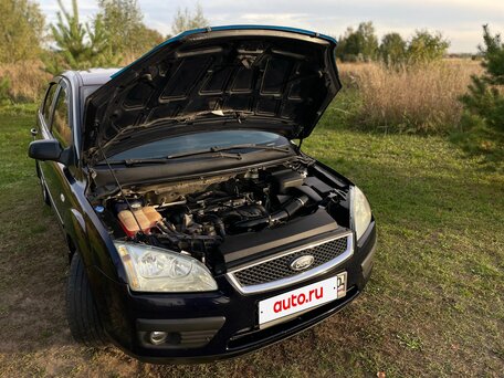 2006 Ford Focus II, синий, 499000 рублей, вид 3