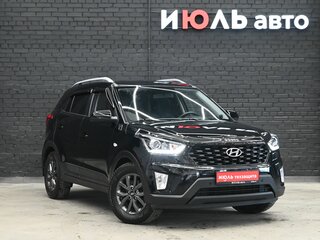 2021 Hyundai Creta I Рестайлинг, чёрный, 2190000 рублей, вид 3