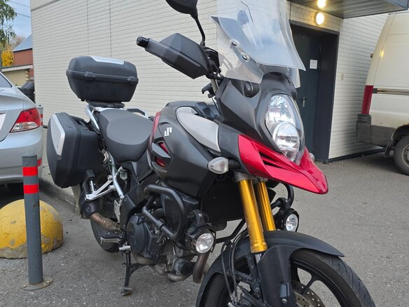 2014 Suzuki V-Strom 1000, красный, 760000 рублей - вид 20