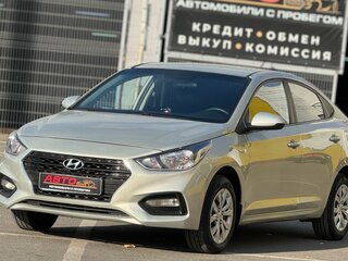 2018 Hyundai Solaris II, бежевый, 1049999 рублей, вид 1