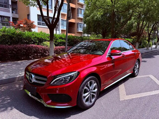 2017 Mercedes-Benz C-Класс 180 9G-TRONIC IV (W205), красный, 1760007 рублей, вид 1