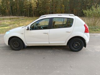 2012 Renault Sandero I, белый, 430000 рублей, вид 3
