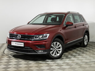 2017 Volkswagen Tiguan II, красный, 2250700 рублей, вид 1