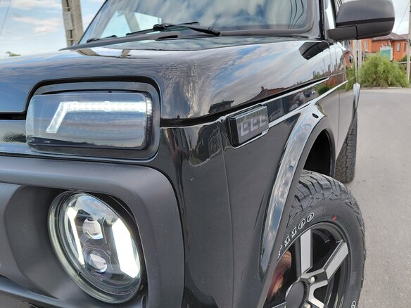 2023 Lada (ВАЗ) Niva Legend I, чёрный
