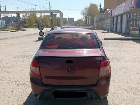 2012 Lada (ВАЗ) Granta I, красный, 290000 рублей, вид 3