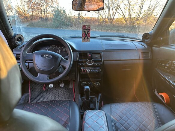2013 Lada (ВАЗ) Priora I, синий, 300000 рублей - вид 8
