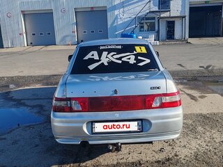 2005 Lada (ВАЗ) 2110, серебристый, 140000 рублей, вид 3