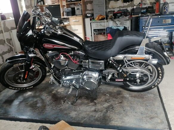 2007 Harley-Davidson Dyna Low Rider, чёрный, 890000 рублей - вид 7