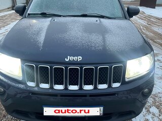 2012 Jeep Compass I Рестайлинг, синий, 850000 рублей, вид 1