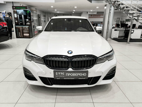 2021 BMW 3 серии 320d xDrive VII (G2x), белый, 4050000 рублей, вид 2