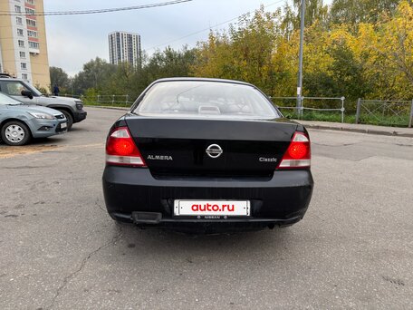 2006 Nissan Almera Classic I, чёрный, 399000 рублей, вид 5