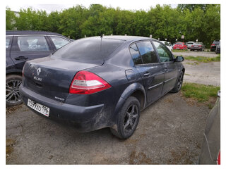 2007 Renault Megane II Рестайлинг, синий, 200000 рублей, вид 3
