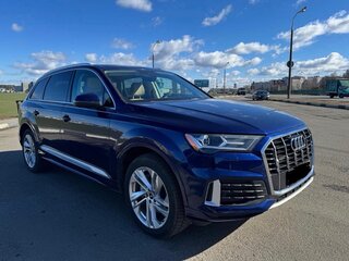 2020 Audi Q7 II (4M), синий, 4590000 рублей, вид 1