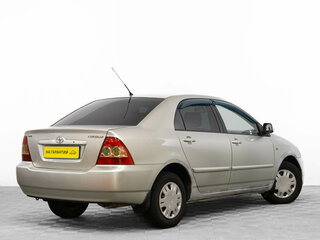 2004 Toyota Corolla IX (E120, E130) Рестайлинг, серебристый, 499000 рублей, вид 4