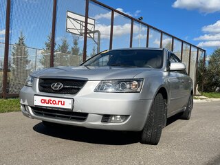 2005 Hyundai Sonata V (NF), серебристый, 430000 рублей, вид 1