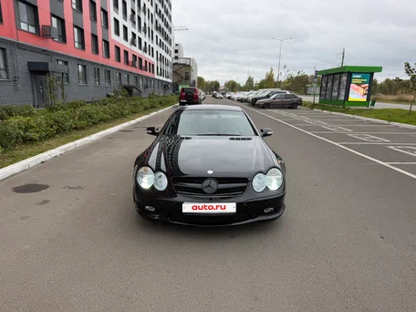 2002 Mercedes-Benz SL-Класс 500 5-speed V (R230), чёрный, 1900000 рублей, вид 2